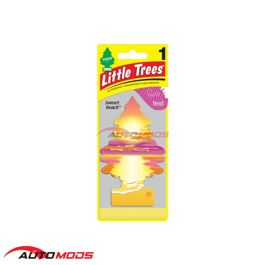 LITTLE TREES HANGING AIR FRESHNER SUNSET BEACH 1PACK
