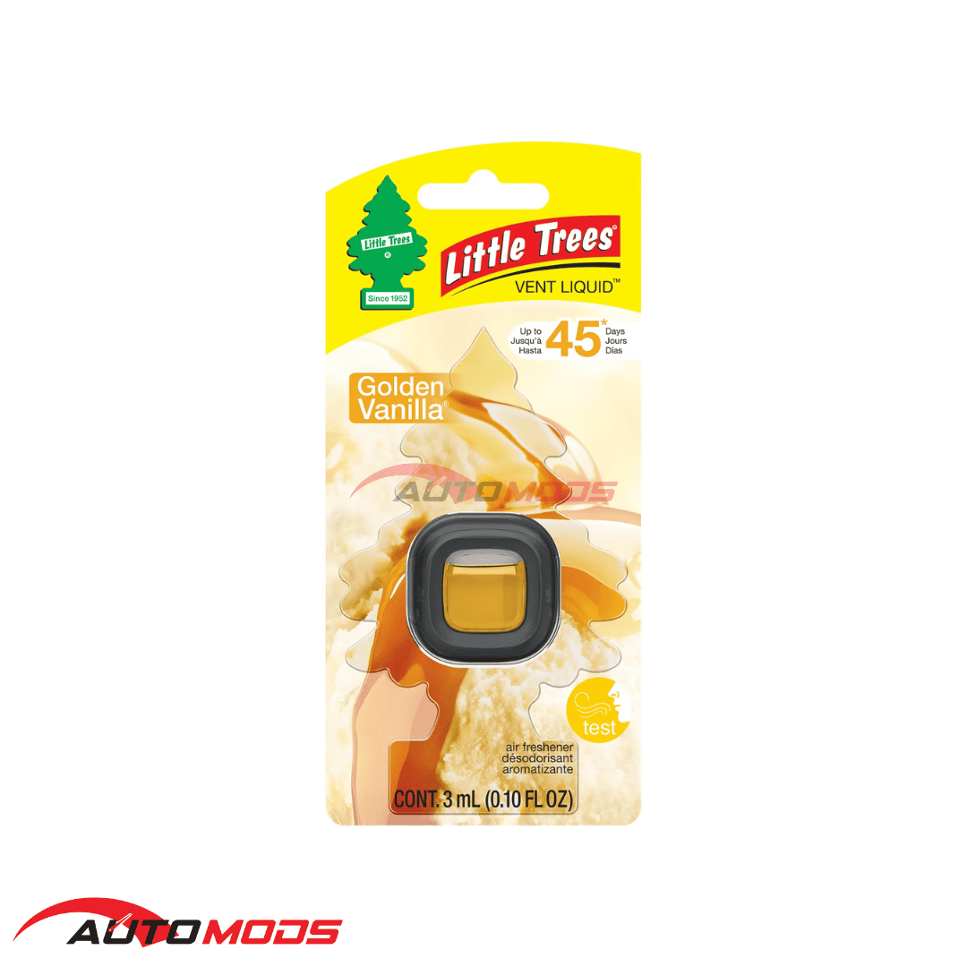 LITTLE TREES VENT LIQUID GOLDEN VANILLA 3ML