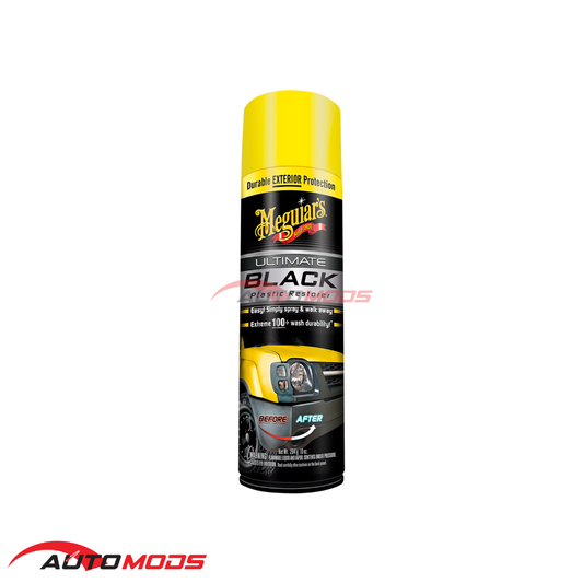 MEGUIAR'S G16910 ULTIMATE BLACK PLASTIC RESTORER SPRAY 295ML