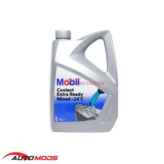 MOBIL COOLANT EXTRA READY MIXED -24°C BLUE 4L