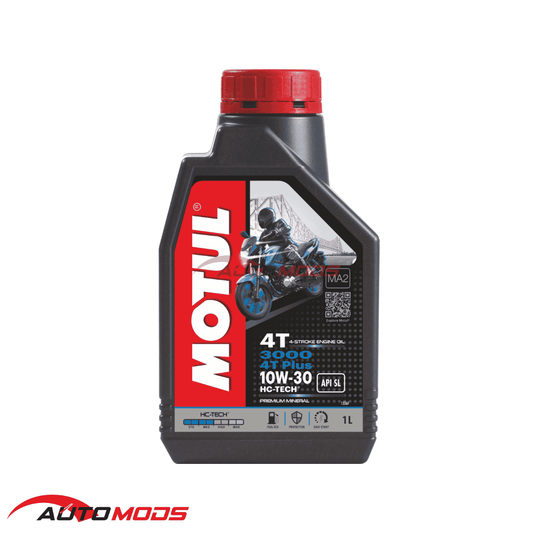 MOTUL 3000 4T PLUS 10W-40 MINERAL 1L