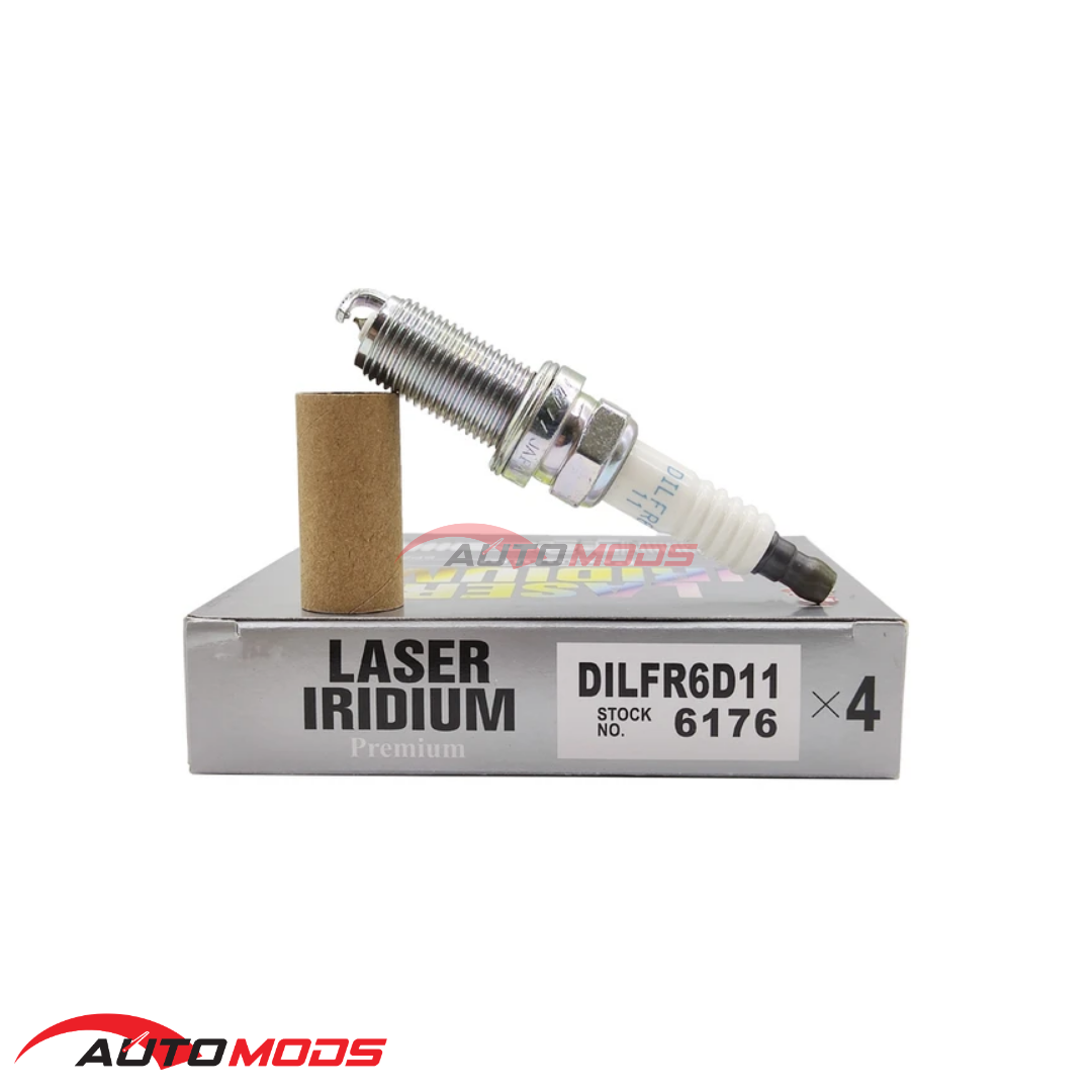 NGK LASER IRIDIUM DILFR6D-11 SPARK PLUG (4PCS)