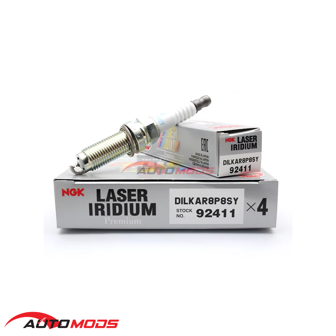 NGK LASER IRIDIUM DILKAR8P8SY SPARK PLUG (4PCS)