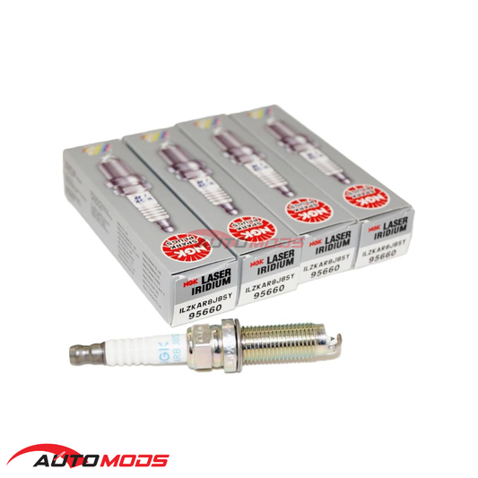 NGK LASER IRIDIUM ILZKAR8J8SY SPARK PLUG (4PCS)