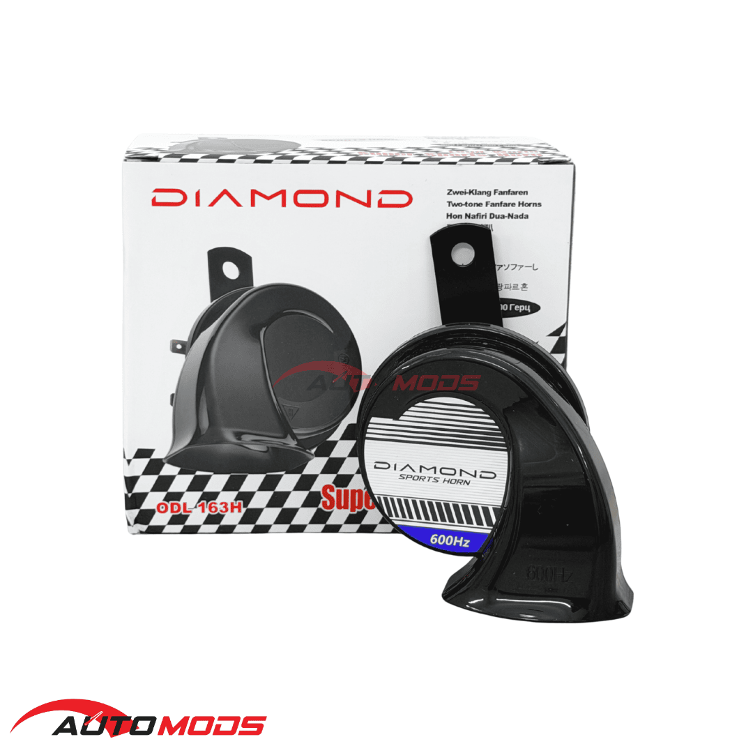DIAMOND SNAIL 12V 72W 115DB± 500HZ & 600HZ UNIVERSAL HORN