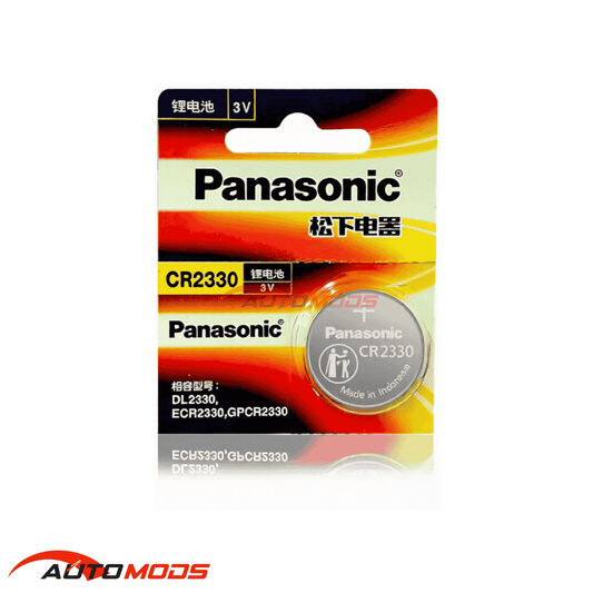 PANASONIC CR2330 LITHIUM COIN BATTERY (1 PIECE)