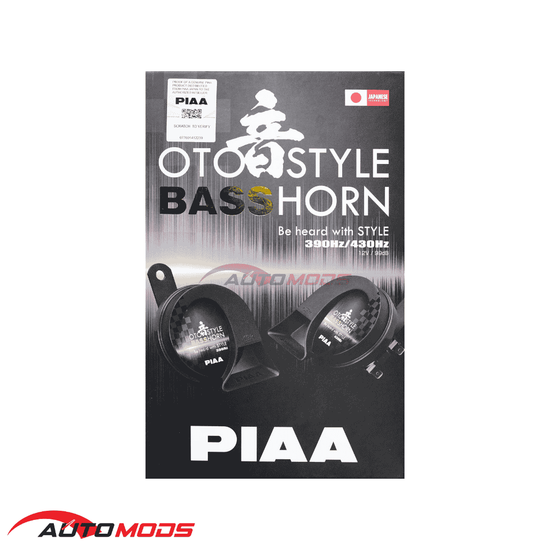 PIAA OTO STYLE BASS HORN (HO16B 390Hz & 430 Hz)