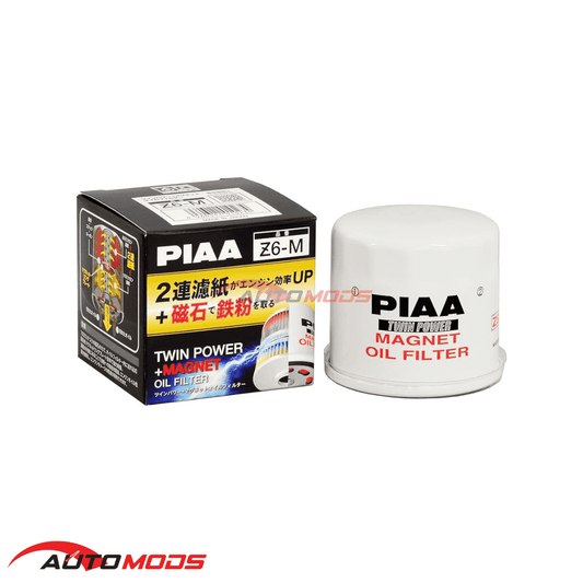 PIAA TWIN POWER+ MAGNET OIL FILTER Z6-M FOR MITSUBISHI/MAZDA/SUBARU