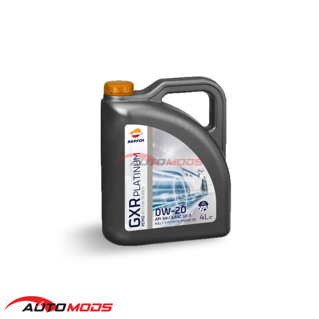 REPSOL GXR PLATINUM 0W-20 FULL SYNTHETIC 4L