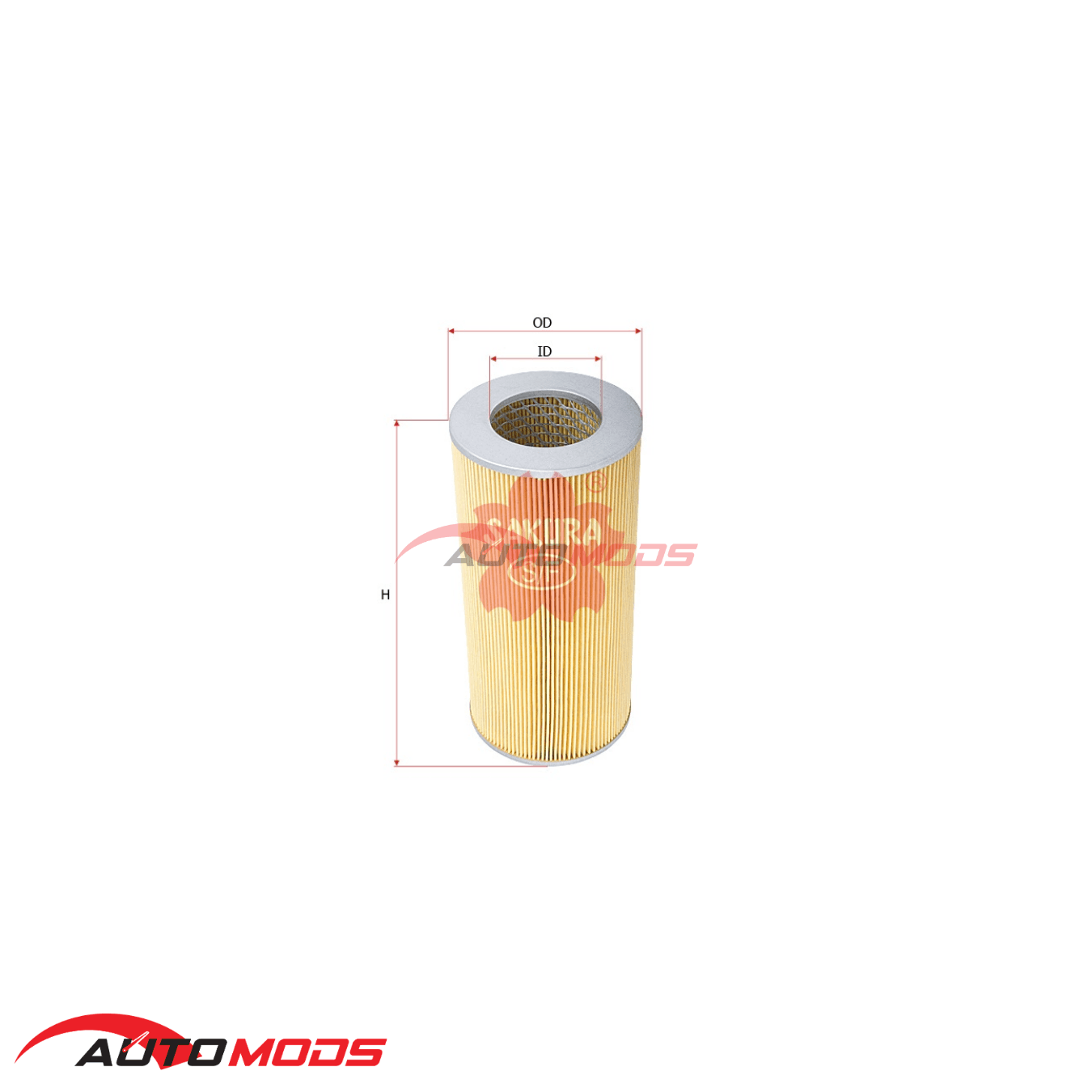 SAKURA AIR FILTER A-1128 FOR TOYOTA