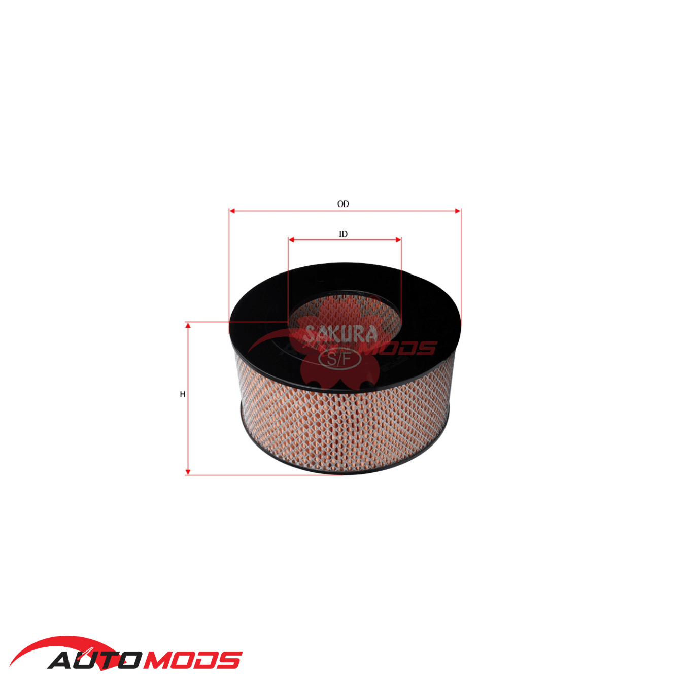 SAKURA AIR FILTER A-1135