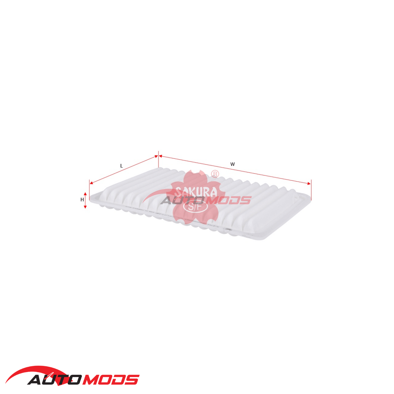 SAKURA AIR FILTER A-1762 FOR MAZDA