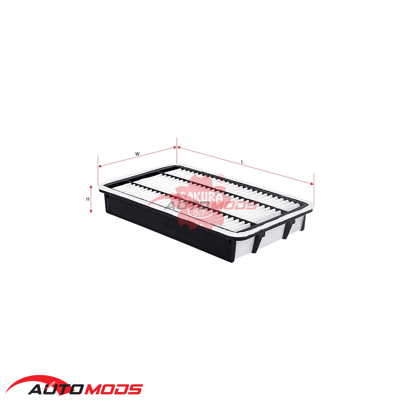 SAKURA AIR FILTER A-3311 FOR TOYOTA