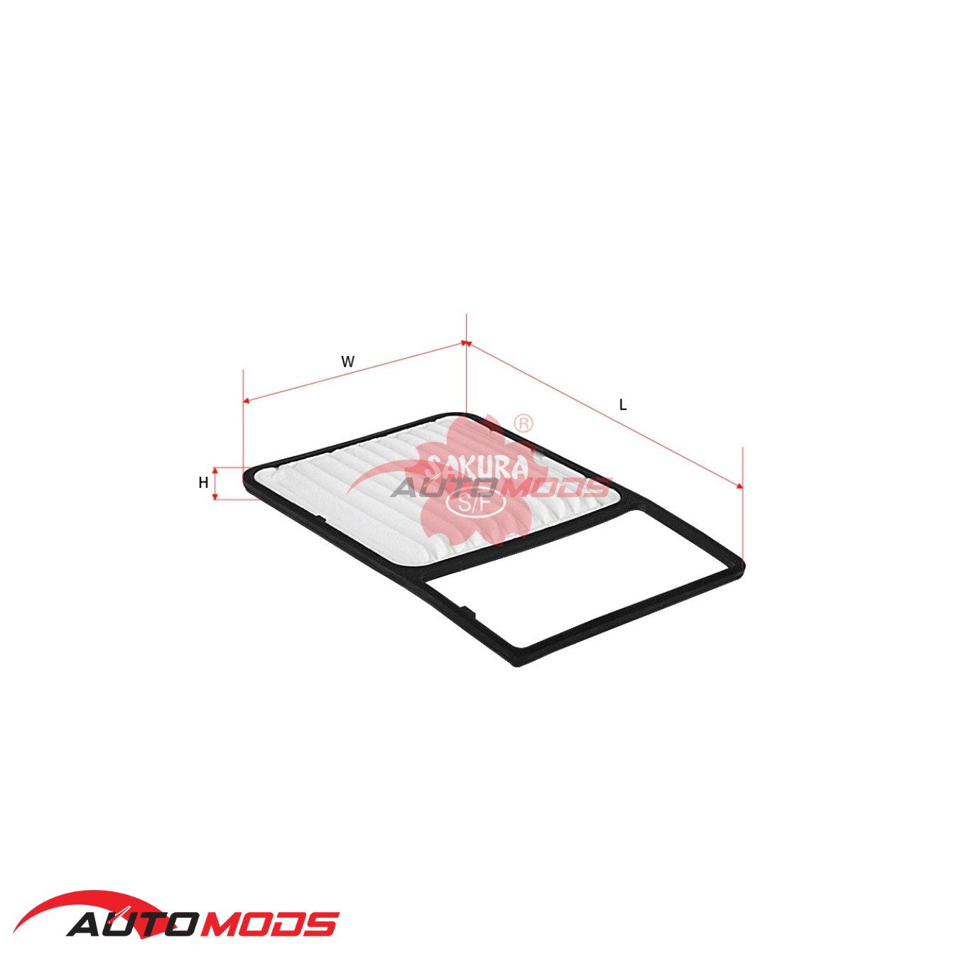 SAKURA AIR FILTER A-3312