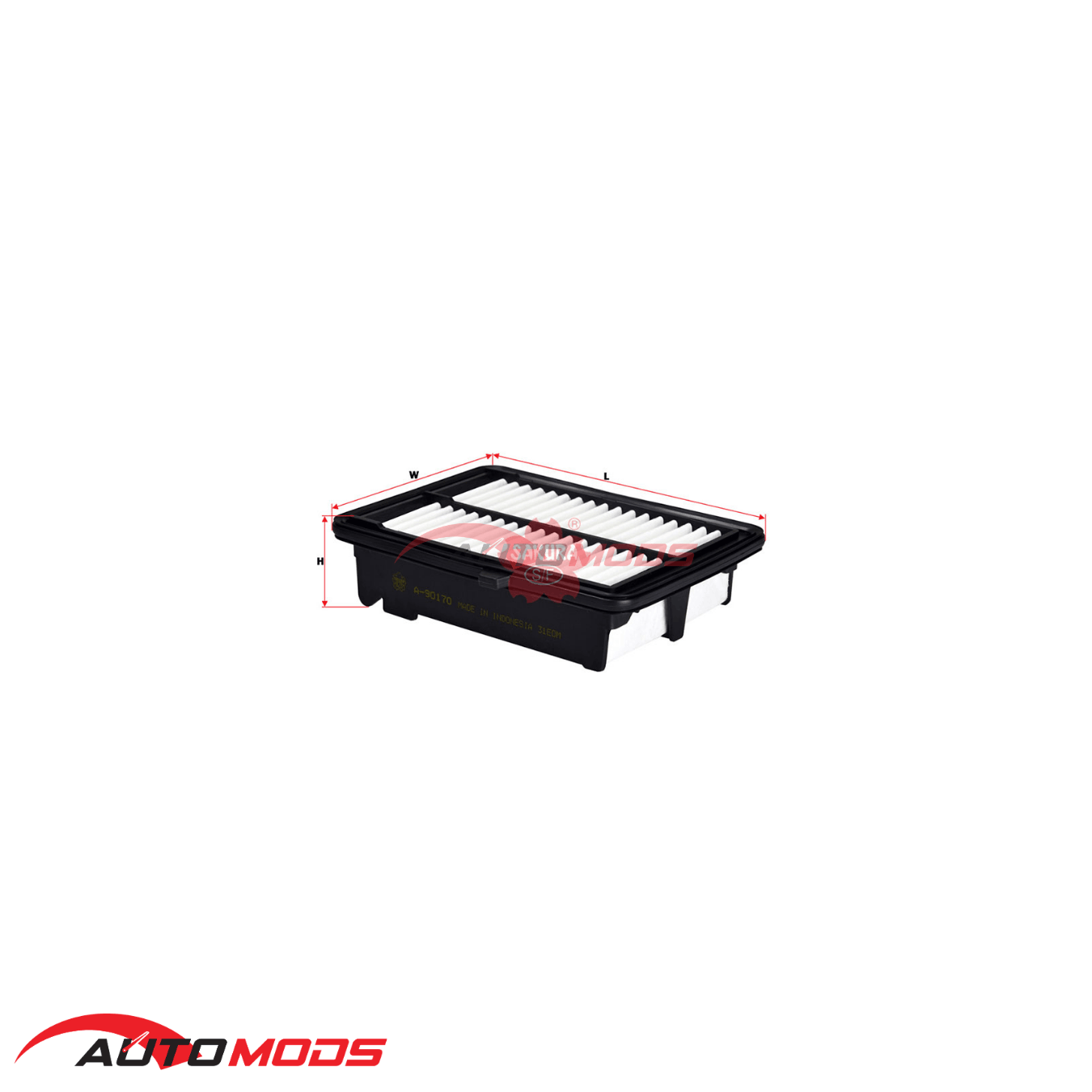 SAKURA AIR FILTER A-90170 FOR HONDA