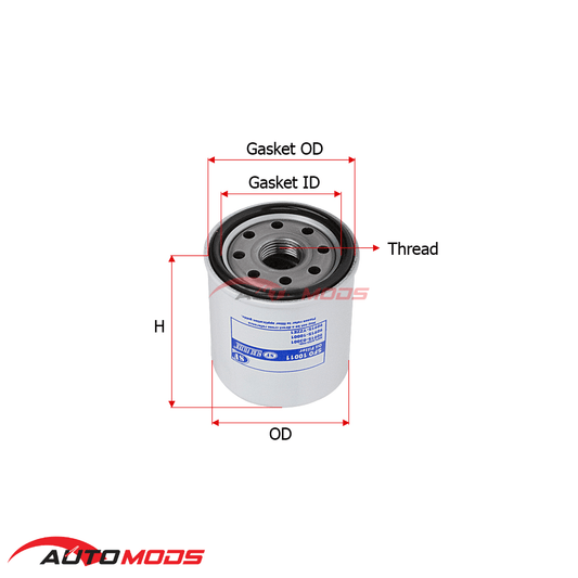SF OIL FILTER SFO 10011