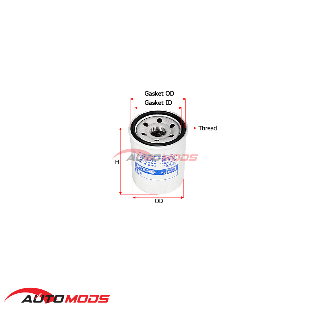 SF OIL FILTER SFO 4302