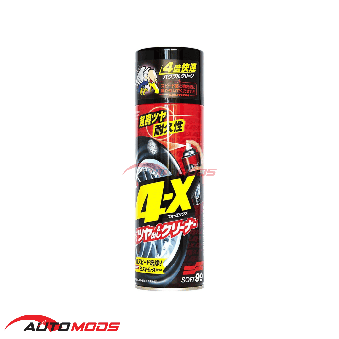 SOFT99 4X TIRE CLEAN AND SHINE 470ML