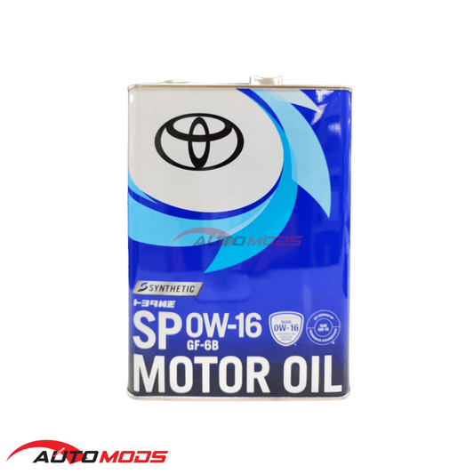 TOYOTA OEM 0W-16 FULL SYNTHETIC 4L